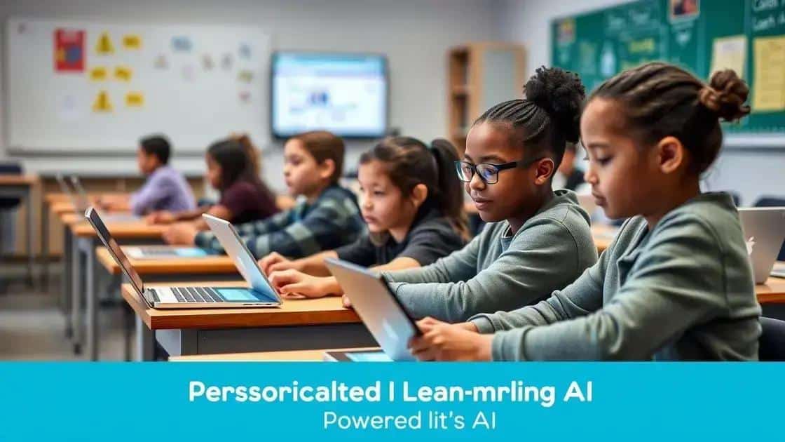 How AI personalizes learning experiences