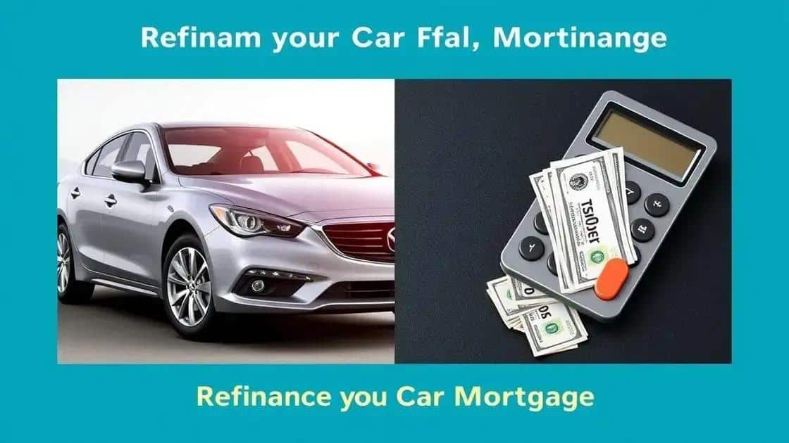 Key benefits of refinancing your car mortgage