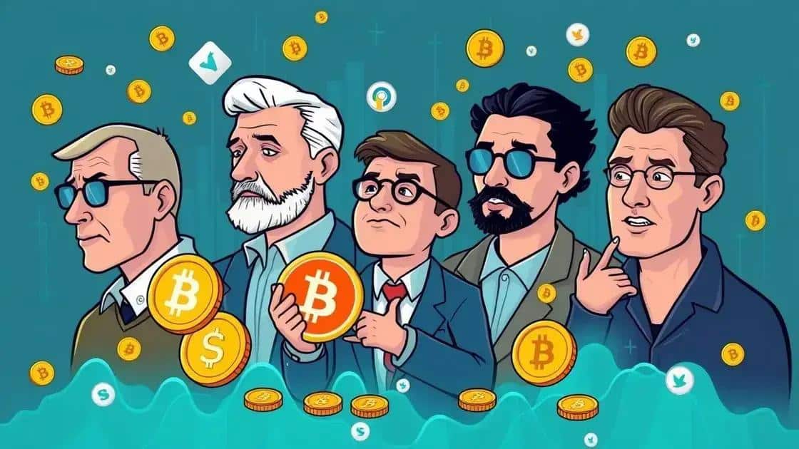 Major players influencing crypto prices