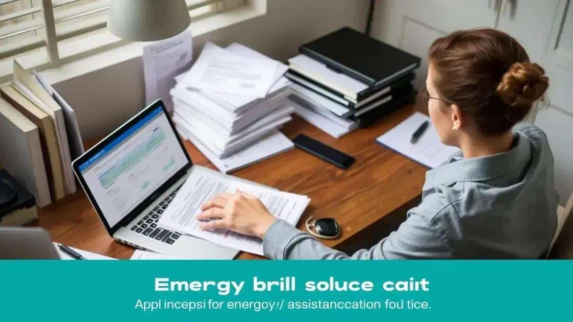 Ways to secure energy bill support