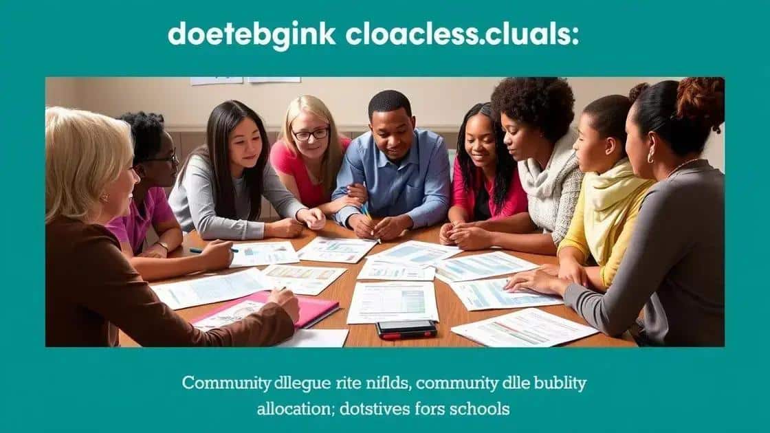 Engaging the community in budget discussions