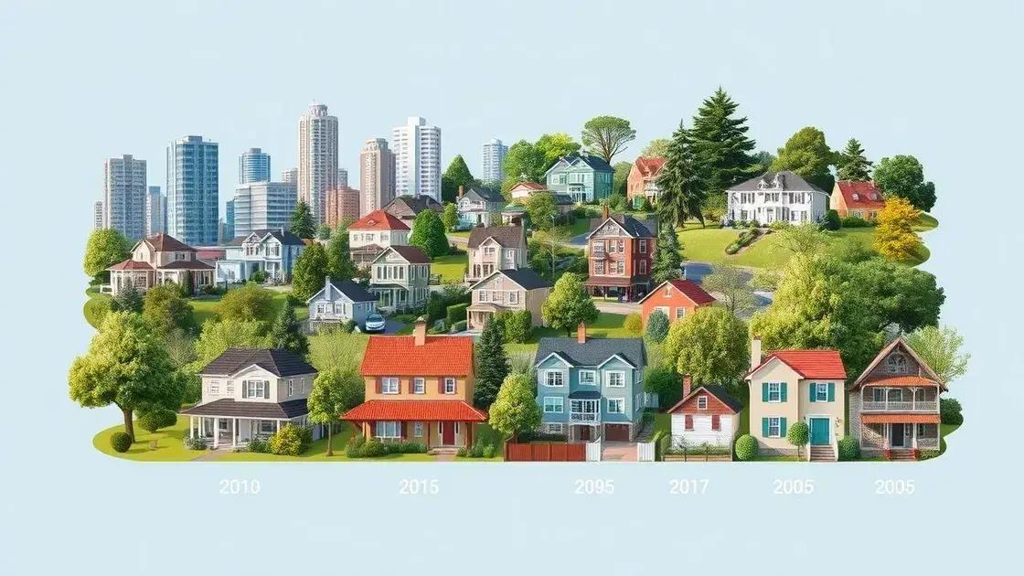 Regional variations in property values