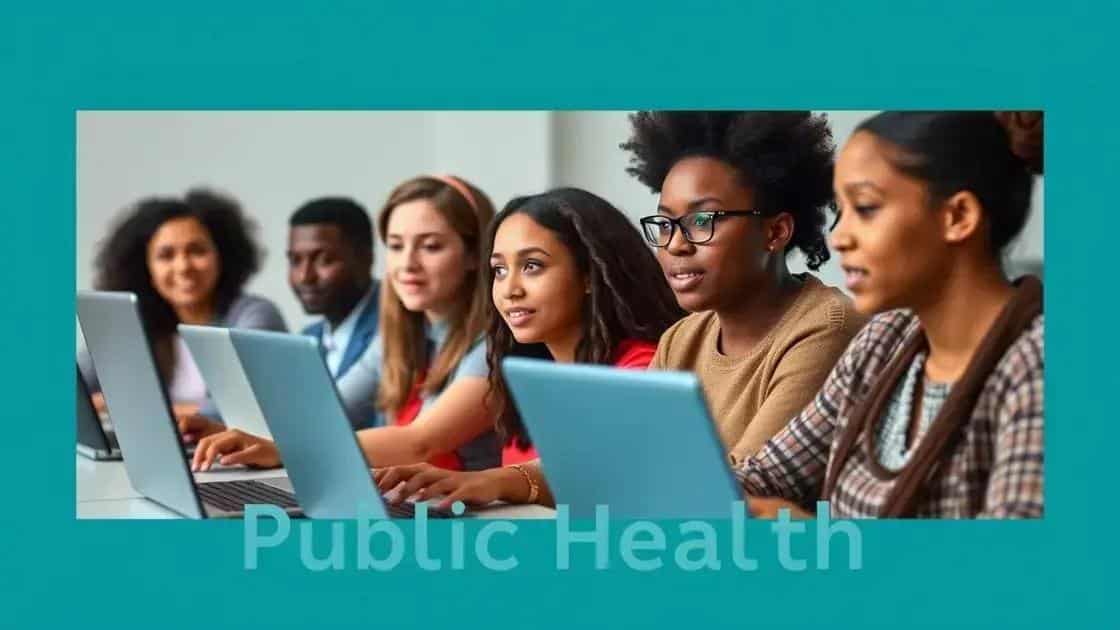 Popular online public health programs