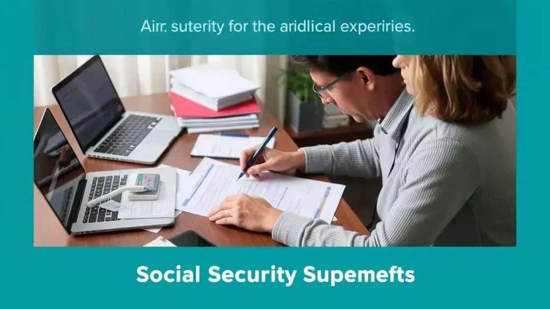 The application process for benefits