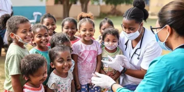 Free Vision, dental screening events for children