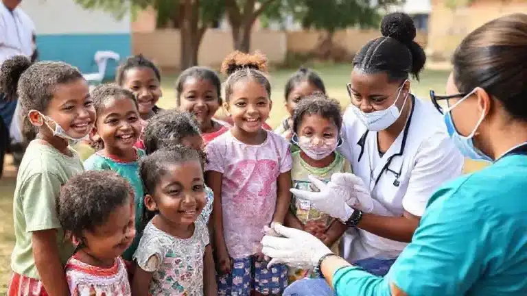 Free Vision, dental screening events for children