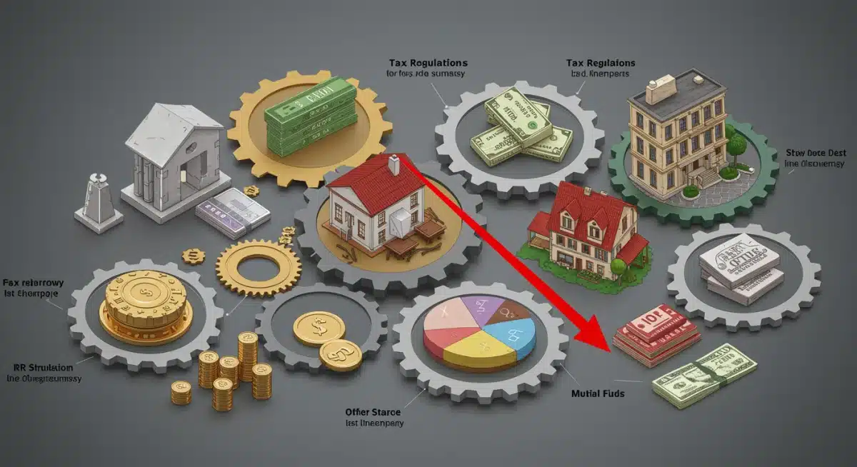 Diverse investment portfolio affected by IRS tax regulations
