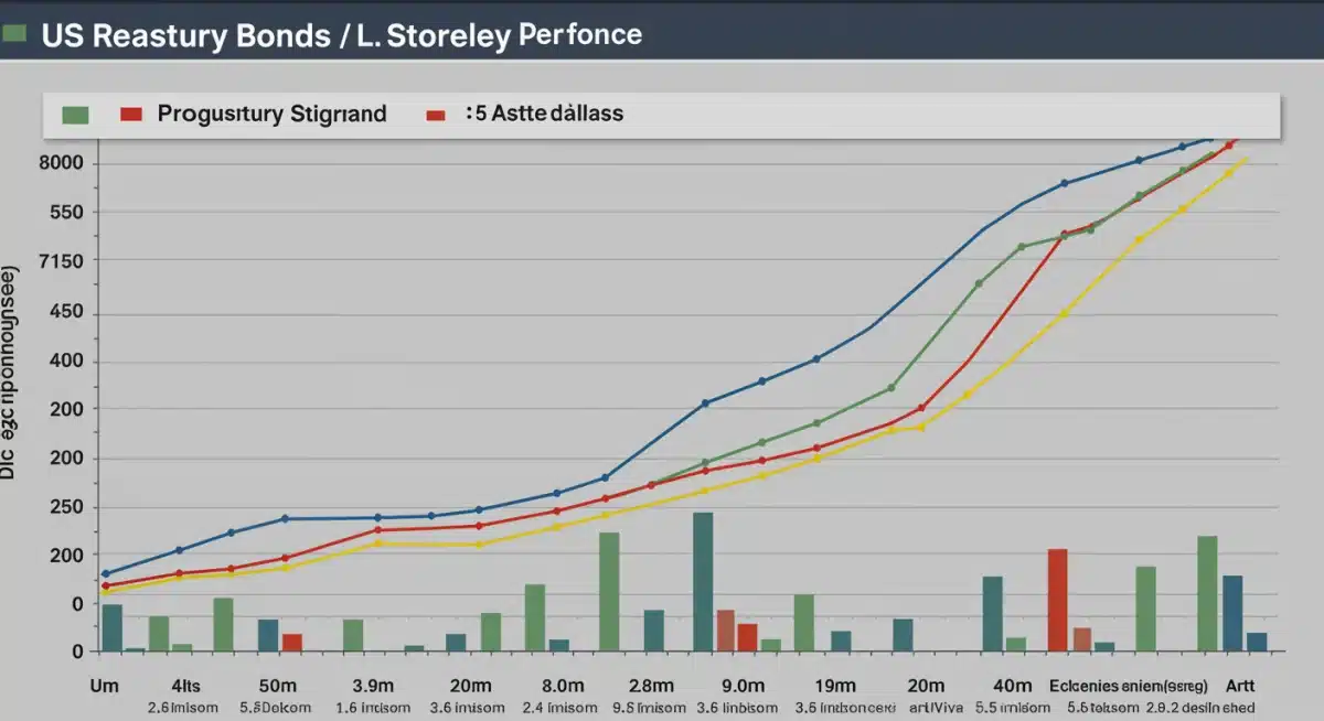 Historical performance of US Treasury bonds during market volatility.