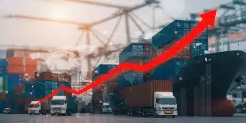 Global supply chain network with rising retail prices graph