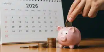 Hands contributing coins to a 401(k) piggy bank, symbolizing maximizing retirement savings for 2026.
