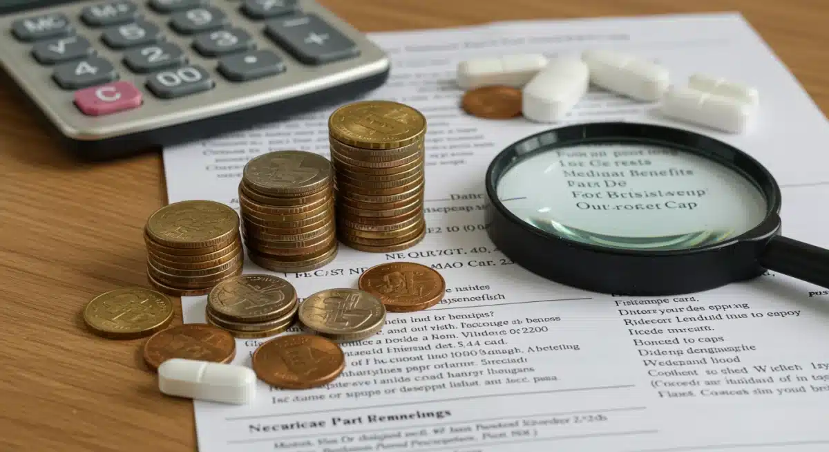 Financial savings illustration for Medicare Part D out-of-pocket cap