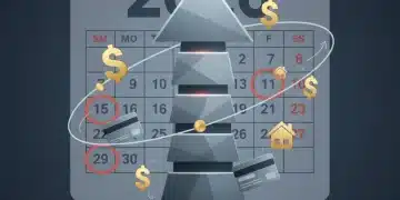 Graphic showing rising interest rates impacting household finances in 2026