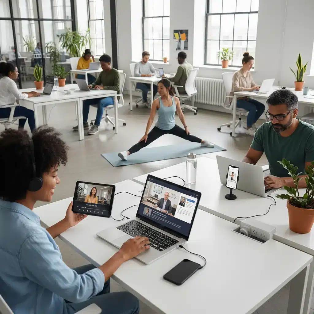 Consumers engaging with various digital services on multiple devices