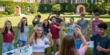 Students learning during a summer program, enhancing college applications.
