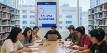 Students preparing for 2026 college admissions standardized tests