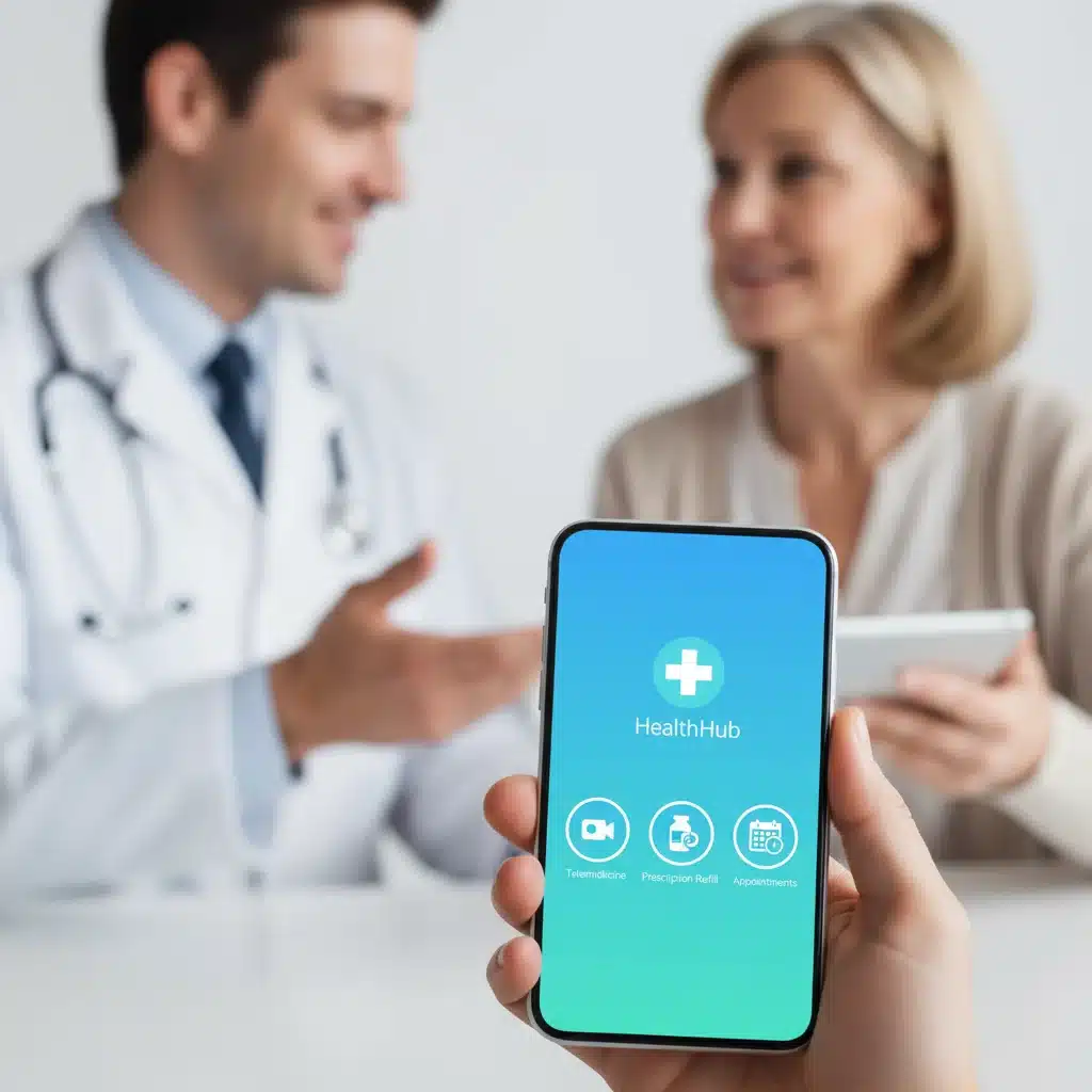 Smartphone showing health and wellness app features