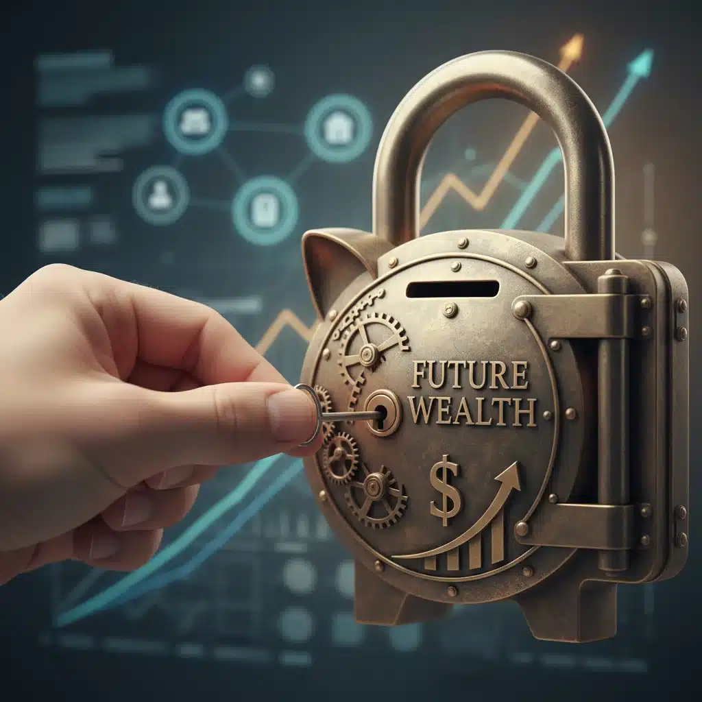 Unlocking future financial security with retirement investments.
